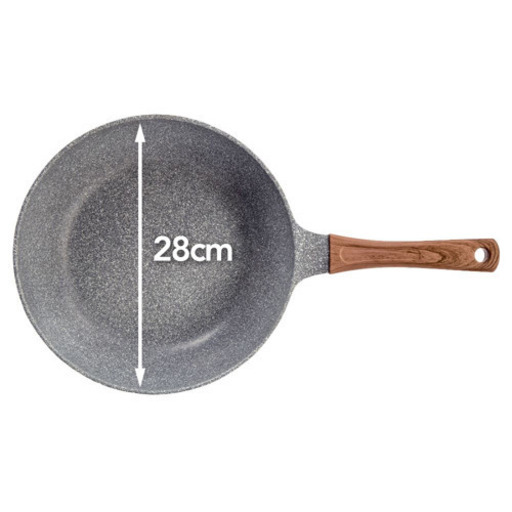 美品 カインズ ストーンマーブル フライパン 炒め鍋 28cm 770g A 駒込の調理器具 キッチンツール の中古あげます 譲ります ジモティーで不用品の処分
