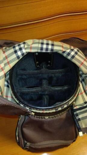 中古 BURBERRY バーバリーゴルフキャディバッグ