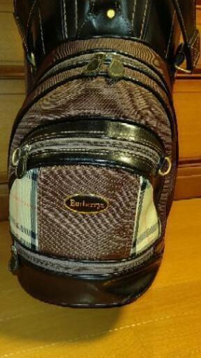 中古 BURBERRY バーバリーゴルフキャディバッグ