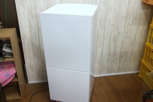 19年　ツインバード　冷凍冷蔵庫　美品　HR-E911　110L　広島市南区