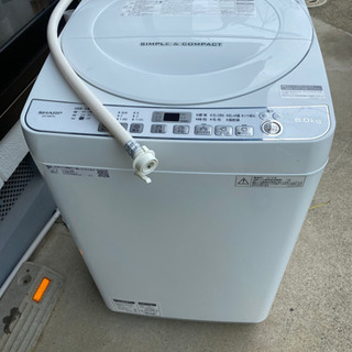 2018年式シャープ洗濯機