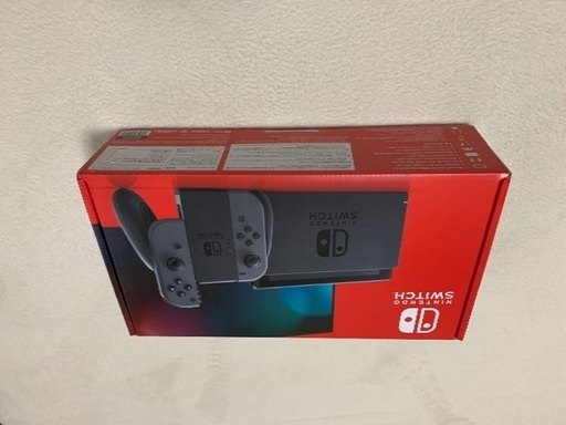 Nintendo switch グレー（新品）