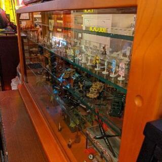 売約済み】塩川光明堂 コレクションケース キュリオケース 飾り棚