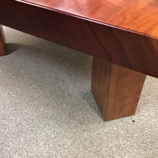 【貴重】一枚板　ブビンガ　座卓