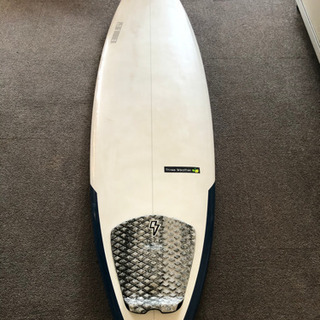 THREE WEATHER surfboard フィン、デッキバット付き