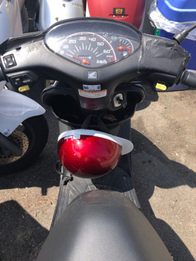 HONDA  ディオ　AF68 セル始動　フレーム曲がり　福岡市南区 HONDA ディオ AF68 セル始動 フレーム曲がり 福岡市南区