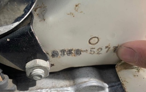 ホンダ ホワイト ダックス50 ほぼノーマル 不動 キックok