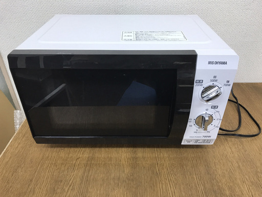 IRIS アイリスオーヤマ 電子レンジ IMB-F184-6-W 2019年製 60Hz専用