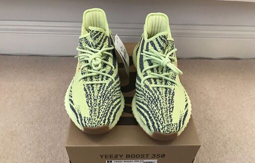新品/アディダス イージーブースト350 V2 グリーン