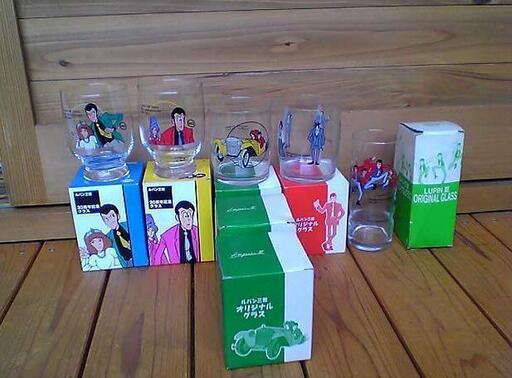 超希少☆入手困難品 ルパン三世 30周年記念グラス 2種類 オリジナル