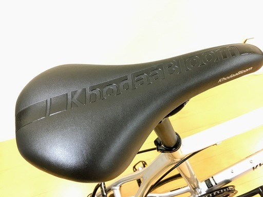 美品】KhodaaBloom(コーダーブルーム) RAIL20 シルバー ミニベロ