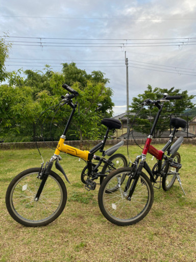 レイチェル　折りたたみ自転車　2台セット