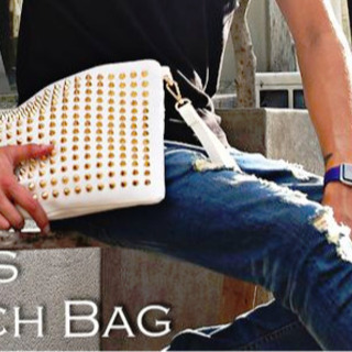 特別価格】 JOKER Select スタッズクラッチバッグ