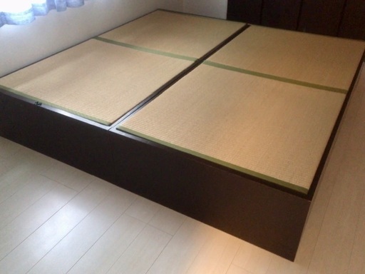 畳ベッド スパシオ x2 東京近郊は無料配送 日本製 大容量収納付 6/19まで出品