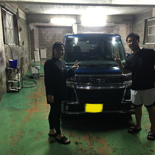 那覇市　手洗いセルフ洗車場　屋内　