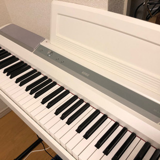 電子ピアノ　KORG SP-170S ホワイト