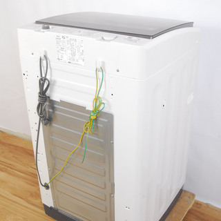 ひかりのくに 2456 AQUA アクア 全自動洗濯機 AQW-GV800E（W) 8.0kg 2017年製 給水