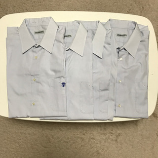 岐阜商業高校の男子カッターシャツ　4枚
