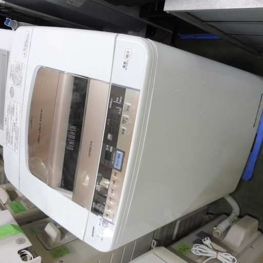 A４１０日立　全自動洗濯機　9.0KG　 ２０１４年製　 型番BW-9TV