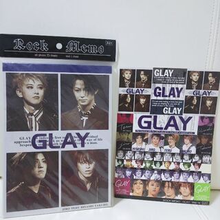 【新品】 GLAY 便箋 ノート & シール (No.181) ...