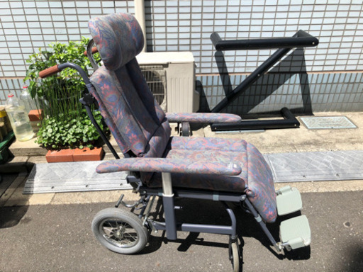 介助型車いす スチール製車いす NHR-11 日進医療器