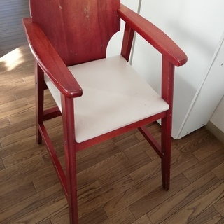 【無料】サトミ家具工業 ベビーチェア 子ども用椅子 