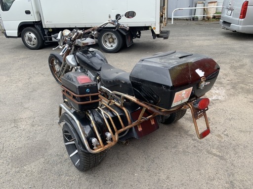 中華 アメリカントライク ２５０ｃｃ アイスベアー ？ レストア ベース車 部品取り ジャンク扱い 書類あり 名変可能 鍵あり 札幌発