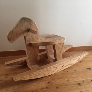 木製 木馬