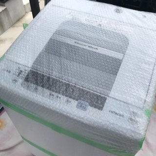 取引中高年式2018年製日立全自動洗濯機容量7キロ白い約束。千葉県内配送無料。設置無料。