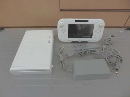 ゲーム機 ニンテンドー WiiU 白 8GB 2012 初期化済み ウィーユー 任天堂 Nintendo ホワイト ペイペイ対応 札幌市西区西野
