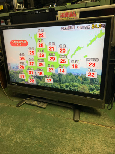 SHARP 37インチ　液晶テレビ　2008年製　中古