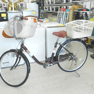 子供乗せ自転車 ２６インチ espo with child seat ３段変速 OGk 買い物 送り迎え 自転車 ママチャリ ☆ 札幌市 北区 屯田