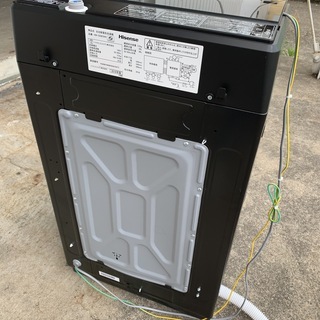 使用半年！ 美品！ ハイセンス Hisense 全自動洗濯機 HW-G55E5KK 5.5kg 2018年製 ブラック 中古 C