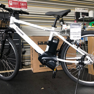 【Panasonic】スポーツ型電動自転車【前カゴ付き】【要取り寄せ)