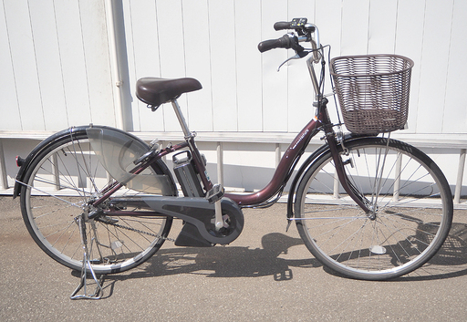 引き取り歓迎 ジャンク品 ヤマハ 電動アシスト自転車　PAS ナチュラ　26インチ  バッテリー 5.0Ah・充電器付