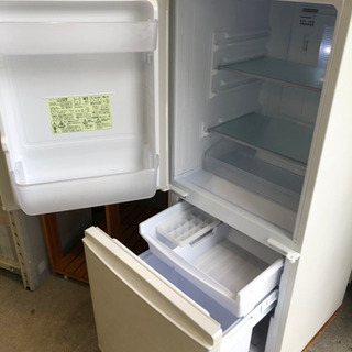 SHARP 2019年 2ドア 冷蔵庫 どっちもドア sj-d14e ホワイト