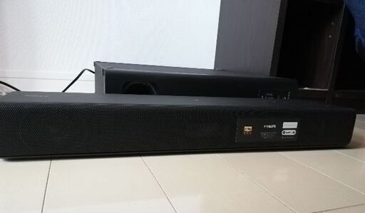 保証期間内　2017年製　SONY　サウンドバー　スピーカー　サブウーファー