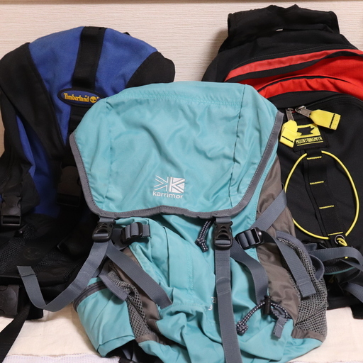 登山用バックパック　３点セット（used品）
