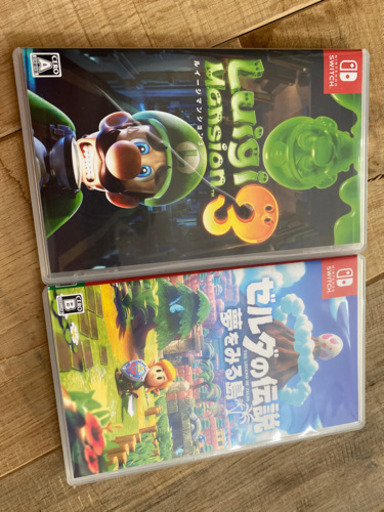 任天堂　Switch スイッチソフト　ゼルダの伝説　夢を見る島　ルイージマンション3