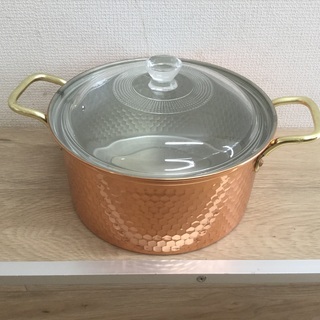 銅製  両手鍋