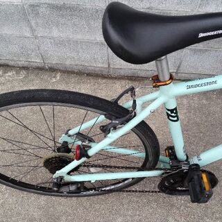 クロスバイク ブリジストン CYLVA F27 27段変速 ミントブルー 配送無料
