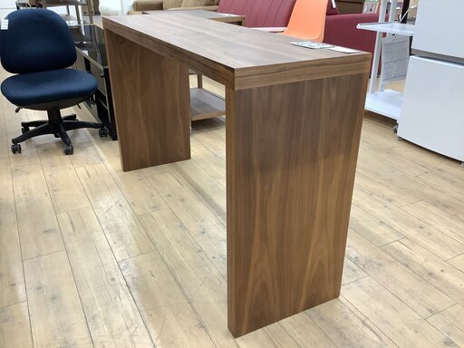 北海道民芸 ライティングビューロー デスク 樺無垢材 天然木☆買取帝国