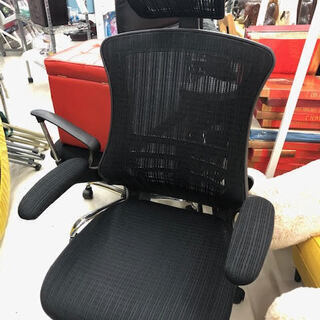 GM067　メッシュ　オフィスチェア　ハイバックチェア　デスクチェア　チェアー　肘付き　椅子　パソコン　おしゃれ　シンプル　テレワーク　事務　ケイラック朝霞田島店　リサイクルショップ　朝霞　志木　新座　和光　富士見　秩父　深谷　羽生　行田　加須　幸手　清瀬 GM067 メッシュ オフィスチェア ハイバックチェア デスクチェア