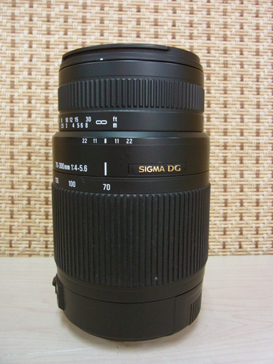 キャノン用 SIGMA シグマ DG 70-300mm 1:4-5.6 レンズ 南12条店