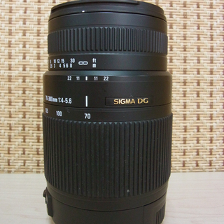 キャノン用 SIGMA シグマ DG 70-300mm 1:4-...