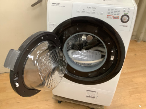 シャープ 【ヒートポンプ乾燥機能付き】 ドラム式洗濯乾燥機2014年製
