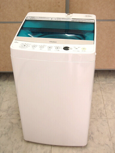 33【6ヶ月保証付】ハイアール 4.5kg 全自動洗濯機 JW-C45A