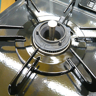 札幌 幅59cm 2015年 都市ガス パロマ ガステーブル  左強火 ガスコンロ Paloma IC-N900B-L 12A・13A 本郷通店