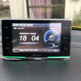 コムテックのレーダー探知機です