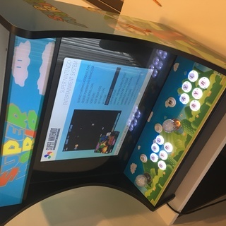 本格 アーケード機 室内用 2人プレイ可！ 2000以上の懐かしいゲームができ